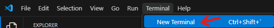 Create new terminal